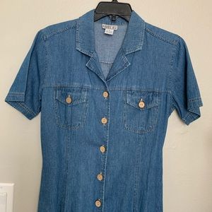 Denim dress